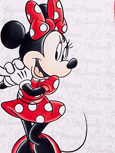 Girl's Minnie Mouse 2 Piece Flannel Pajama Set3