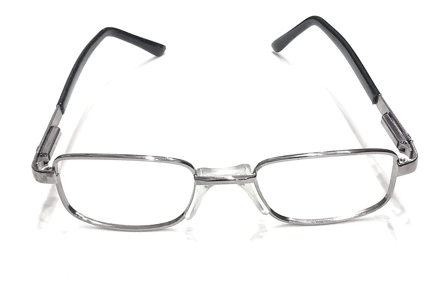 Opticalskart® Premium BlueCut Spectacles With Blue-Ray Cut Block (Glasses with Power) for Eye Protection from Computer Laptop Mobile Eyeglasses Make In India (Colour May Vary) (Lens Power, Plus 2.50)