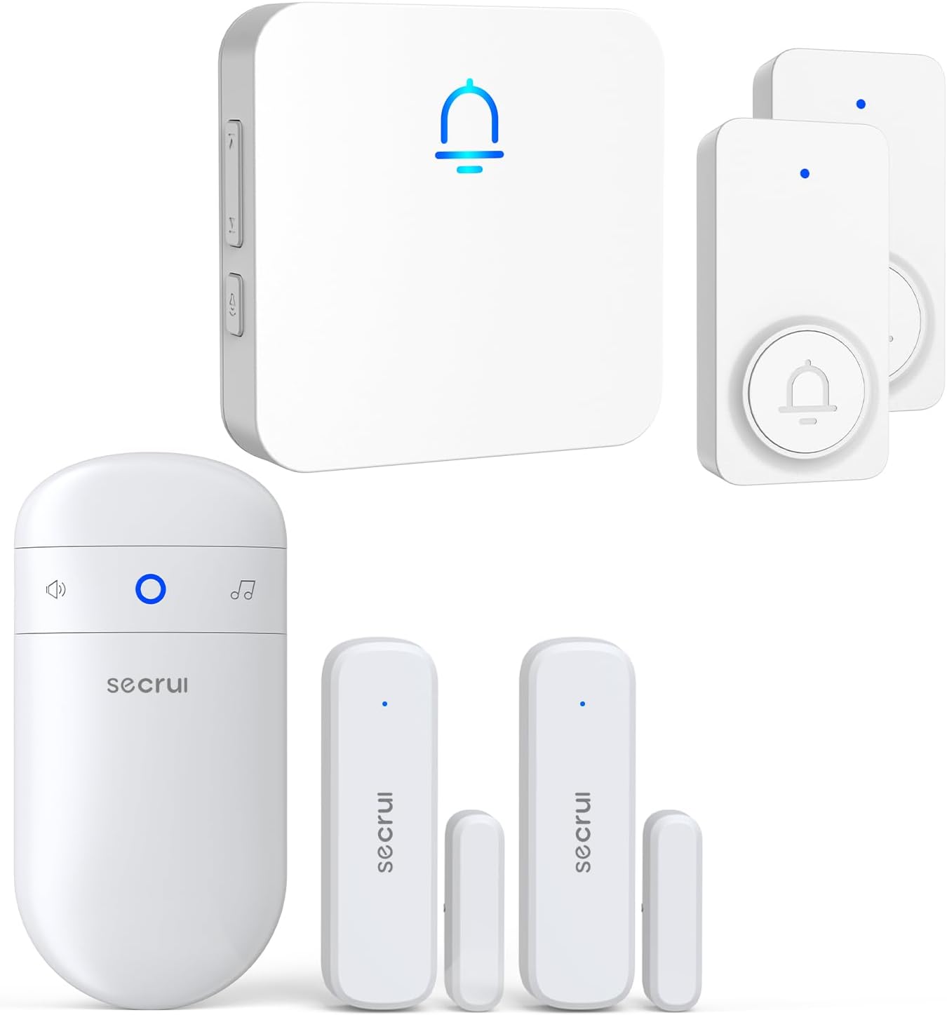 SECRUI Door Chime & Wireless Doorbell