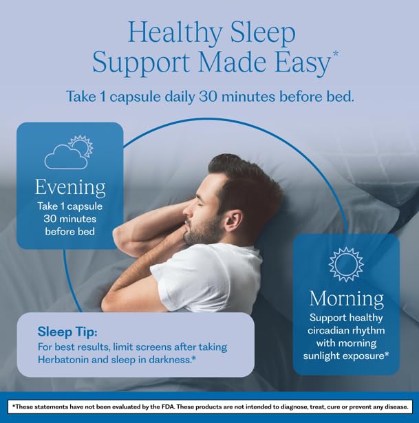 0.3 mg – Low Dose Plant Based Melatonin for Sleep Support – 90 Vegan Capsules — Amazon image 5