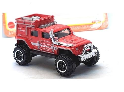 Matchbox Jeep Wrangler Superlift 42/100 Series 2023 Red