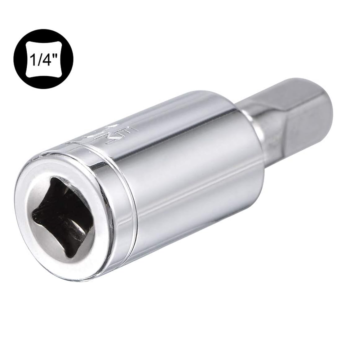 TA-VIGOR 3Pcs 1/4 Inch Drive Universal Joint Swivel Socket, Cr-V Steel Deep Socket Adapter with 360° Swivel Connection - Image 4