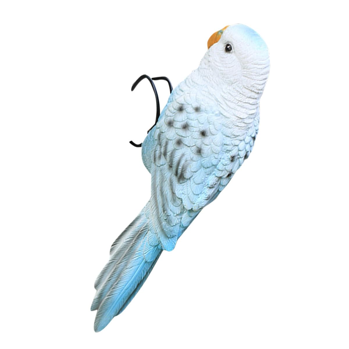 Figurine de perroquet en résine et fer Beavorty pour décoration de jardin