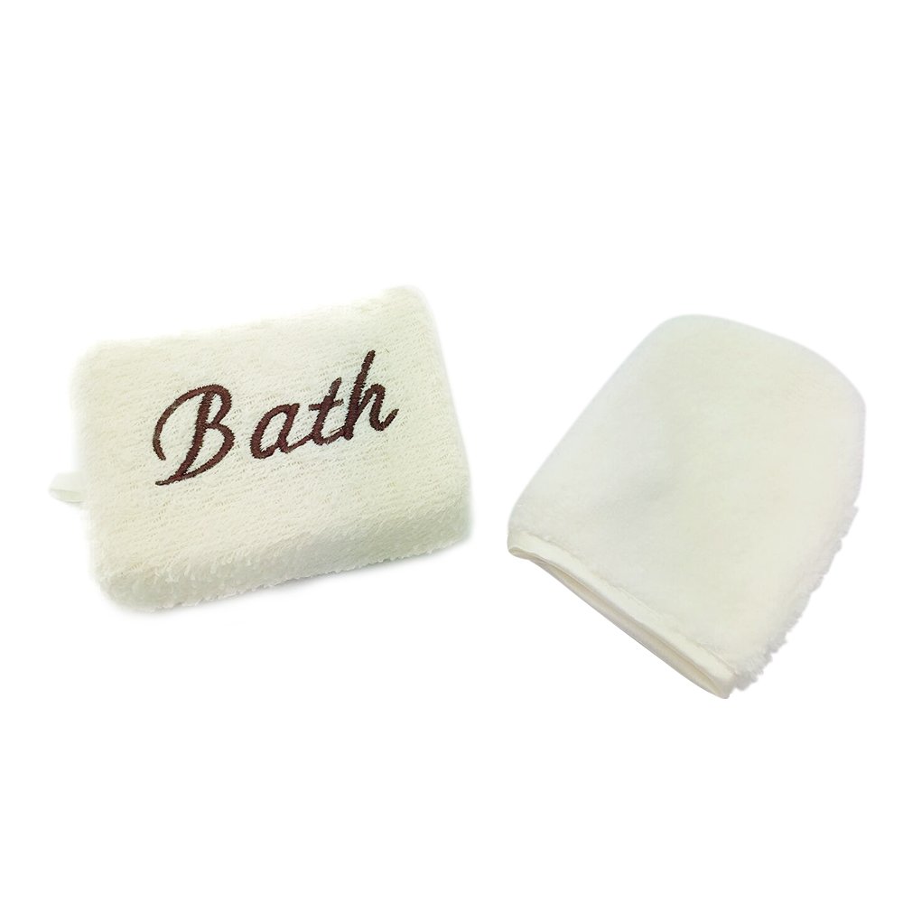 Cleansing face gloves Reusable Microfiber Makeup Remover Gloves Remove Exfoliating, Anti-acne XZST-1