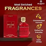 NITRO RED - 3.4oz - Eau De Parfum - Luxury Perfume for Men - Fruit, Woody, Floral & Masculine Fragrance - Long Lasting Cologne Mist & Body Spray - for Him - Image 2