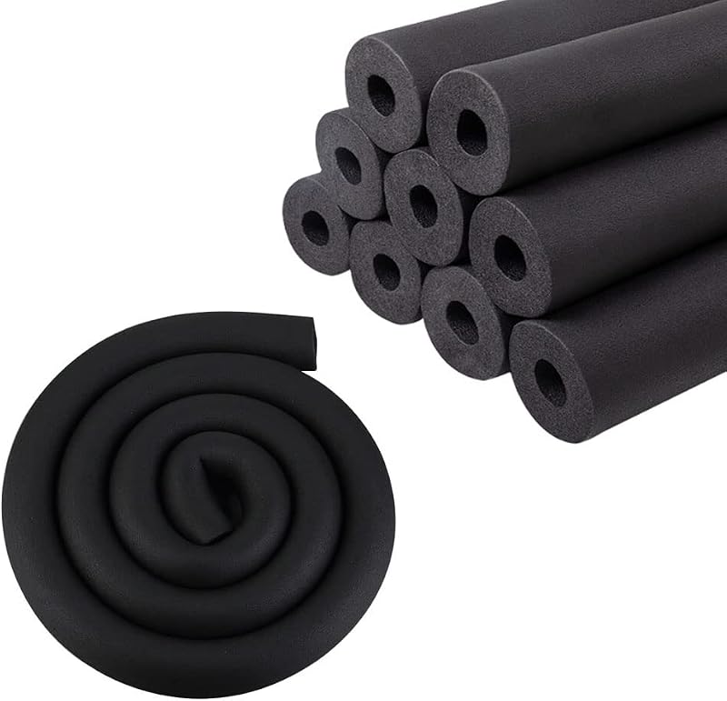 Aislamiento de tuberías, tubos de espuma de 1 pulgada (1 pulgada de diámetro interior, 6 pies) para tuberías, soportes para guitarra, utensilios y portaequipajes, etc. (1 x 1-23/32)