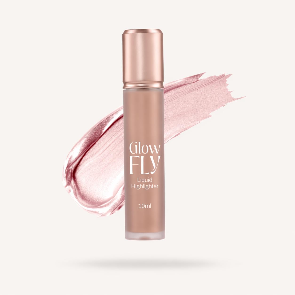 Glow FLy Liquid Highlighter in Winged Rose, Enriched with Sunflower Seed Oil (01 Winged rose)-image-11