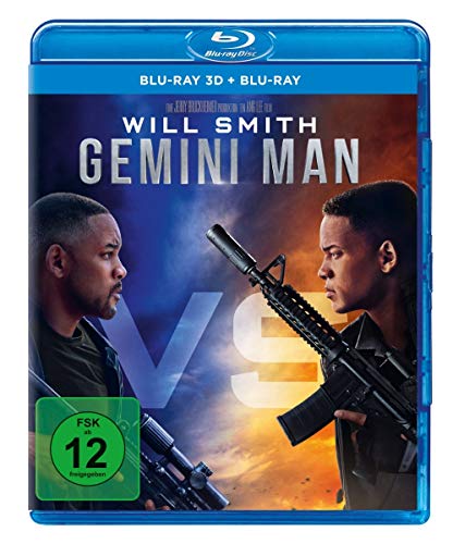 Gemini Man 3D Blu-Ray (+ Blu-Ray 2D), Duitse Editie
