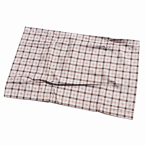 Image of Pure Source India Pure Cotton Elegance Bedding Set, Dreamy Cotton Comfort Double Bed Sheet with Pillow Covers (Green Brown Flower)
