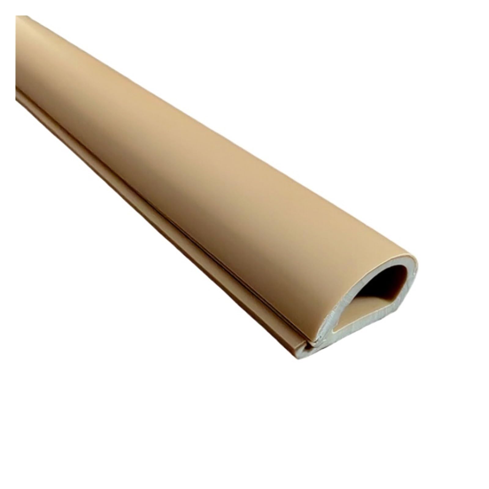 Copricavo da pavimento in silicone | Copricavo Autoadesivo Multicolor 1- Pavimento o da Parete for Scrivania(K15-Brown,3.0m)