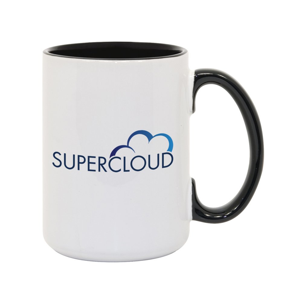 Amazon.com: NBC Superstore Supercloud White and Black Mug - 15 oz