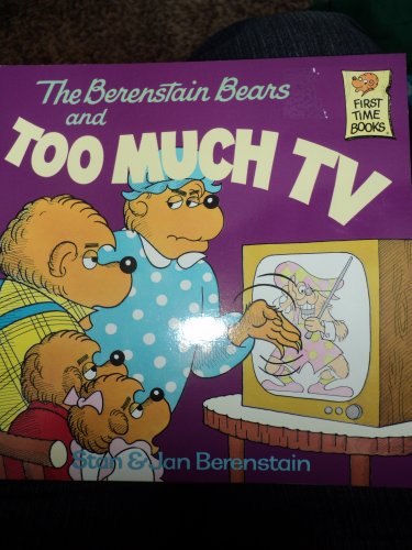 Berenstain Bears & Too Much TV 0679812687 Book Cover