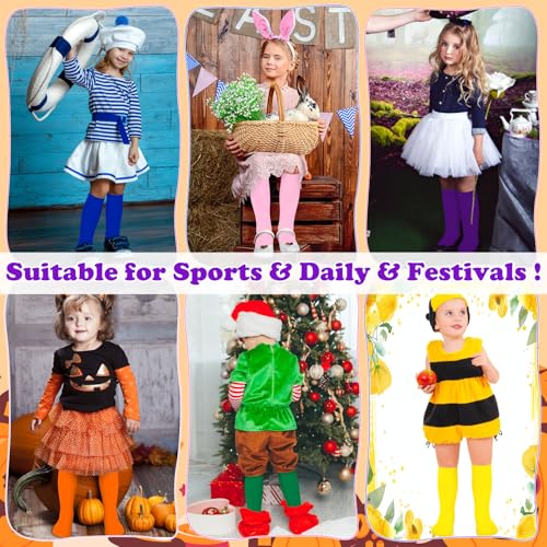 Sarfel Kids Soccer Socks Toddler Soccer Socks Boys Baseball Socks Girls Softball Socks Youth Football Accessories Kids Cotton3