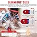 HolyElks Sliding Mitt,Baseball Softball Sliding Glove for Kid Youth Adult - Flexible,Breathable,Durable,Easy to Wear,Ambidextrous (Red and Blue, Youth)