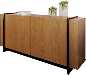Buffet Aparador Freijo Preto Fosco Copacabana Colibri