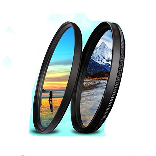 Henweit UV + CPL filtro de 52mm Panasonic Lumix DMC FZ62 FZ200 FZ60 Cámara