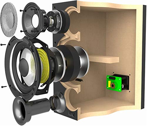 Elac Debut 2.0 B6.2 Bookshelf Speakers, Black (Pair) #TOP6