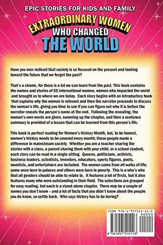 Epic Stories For Kids and Family - Extraordinary Women Who Changed Our World: Fascinating History to Inspire Young Readers - Image 2
