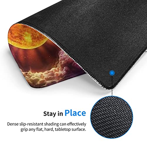 Tapis de souris Planet pour ordinateur : l'élégance spatiale dans votre bureau