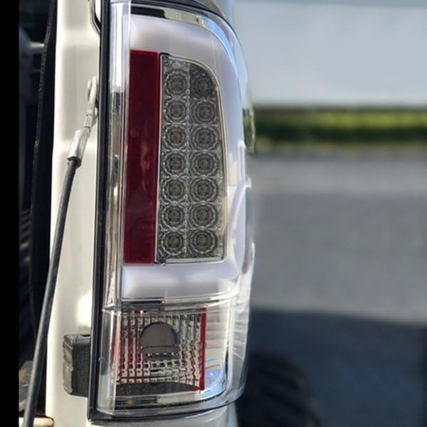 RECON ACCESS 264293Cl - Chrome Fiber Optic Led Tail Lights