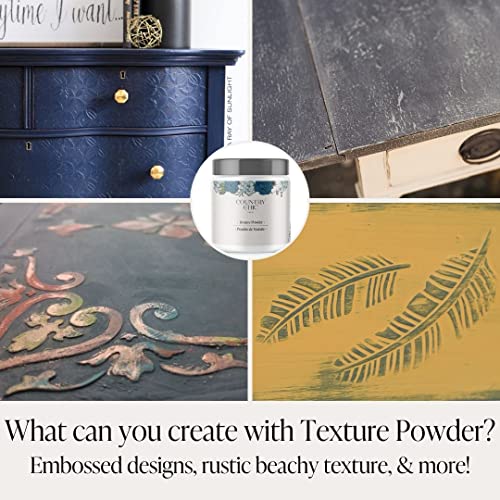 Texture Powder - Eco-Friendly Mineral Additive For Creating Textured Paint And Rustic Or Embossed Faux Furniture Finishes (17 Oz) #TOP2