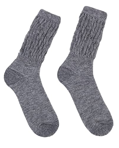 Image of Therapeutic Alpaca Socks, Unisex Cozy Winter Warm Gear, Breathable Soft Comfy Garment Foot Clothing for Men & Women