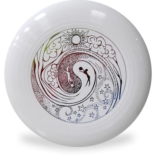 The Wright Life Discraft Ultrastar - Yin-Yang Design 175g Ultimate Frisbee Sport Flying Disc