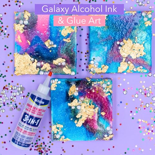 BEACON 3-in-1 Advanced Craft Glue - Fast-Drying, Crystal Clear Adhesive for Wood, Ceramics, Fabrics, and More, 4-Ounce - Image 4