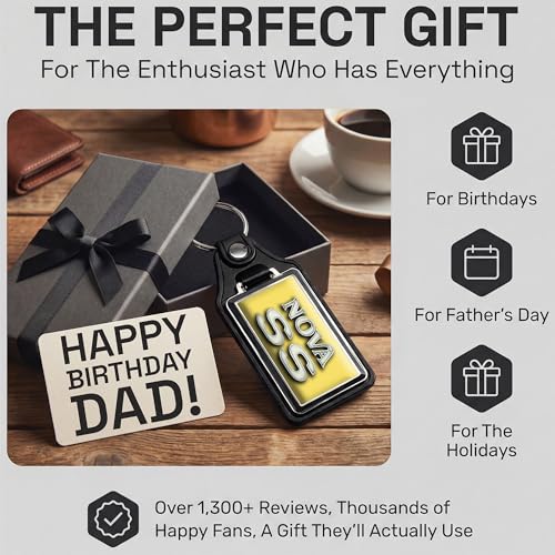 Image of Brotherhood Car Key Chain for Nova - Classic Models Keychain for Men and Women Gift Key Ring