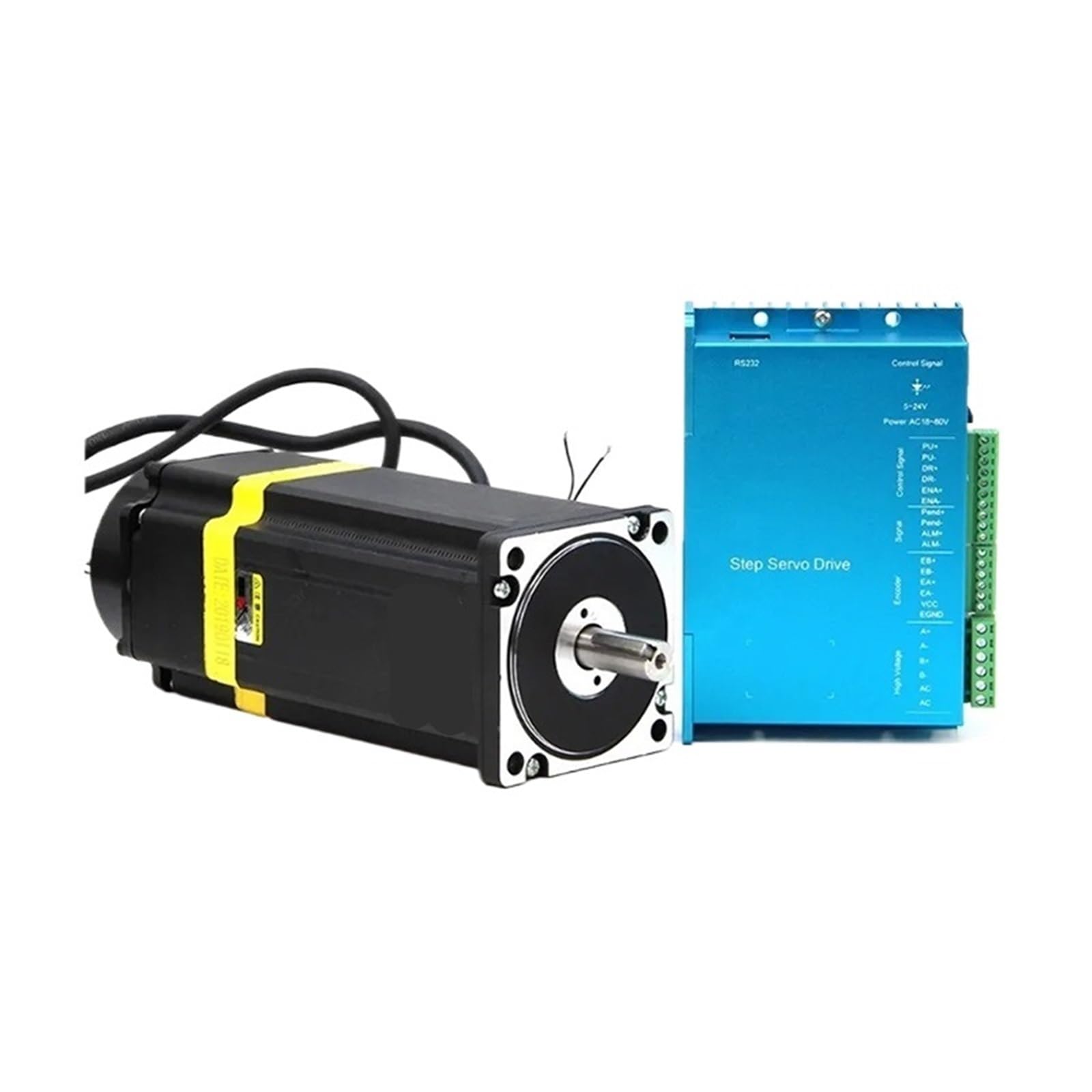 Servomoteur pas à pas Nema34 boucle fermée 12.5 Nm avec variateur numérique