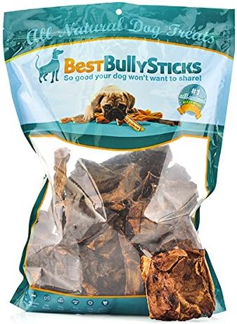 Best Bully Sticks Premium Lamb Puff Dog Treats (1 Pound) - All Natural, Real Oven-Baked Lamb - High in Protein with No Additives, Preservatives or Chemicals to Support a Healthy Lifestyle