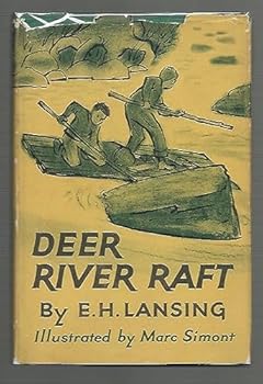 Hardcover Deer River raft; Book