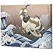 Open Road Brands Nickelodeon Avatar: The Last Airbender Appa Sea Scene Gallery Wrapped Canvas Wall Decor - Avatar Wall Art for Home Decorating