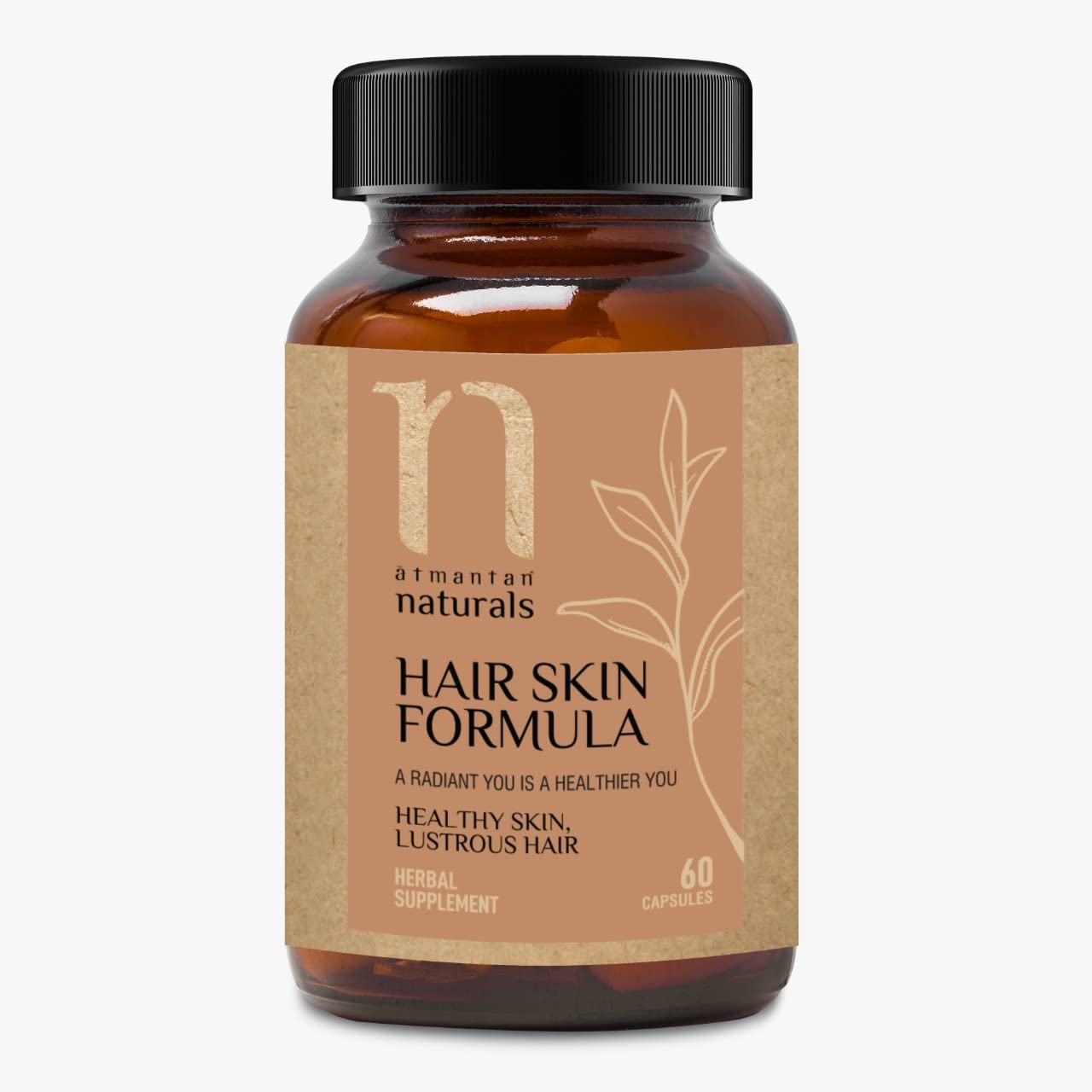 Atmantan Naturals |Hair Skin Formula | 60 Tablets | Herbal Natural