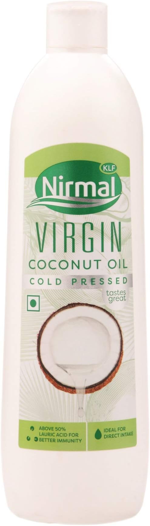KLF Nirmal Virgin Coconut Oil Bottle, 500ml