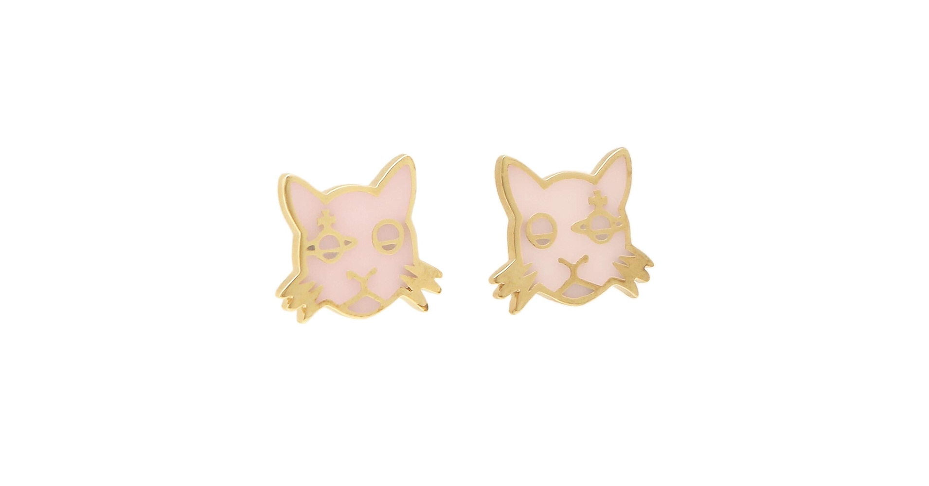 Vivienne Westwood 猫デザインピアス (美品) ヴィヴィアンウエストウッド kat ピアス】人気ランキング2025決定版