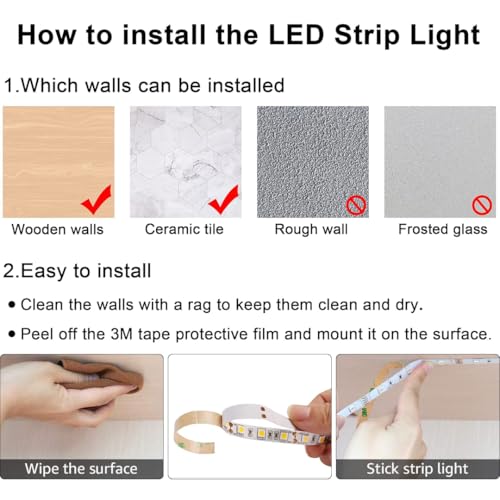 Image of fizzytech 5M Natrul White LED Strip Light - 120 LEDs /Meter, 600 LEDs Total, High Brightness Decorative Lighting for Home & Room Decor (Natrul White-600 LED 5 Meter Strip Lights)
