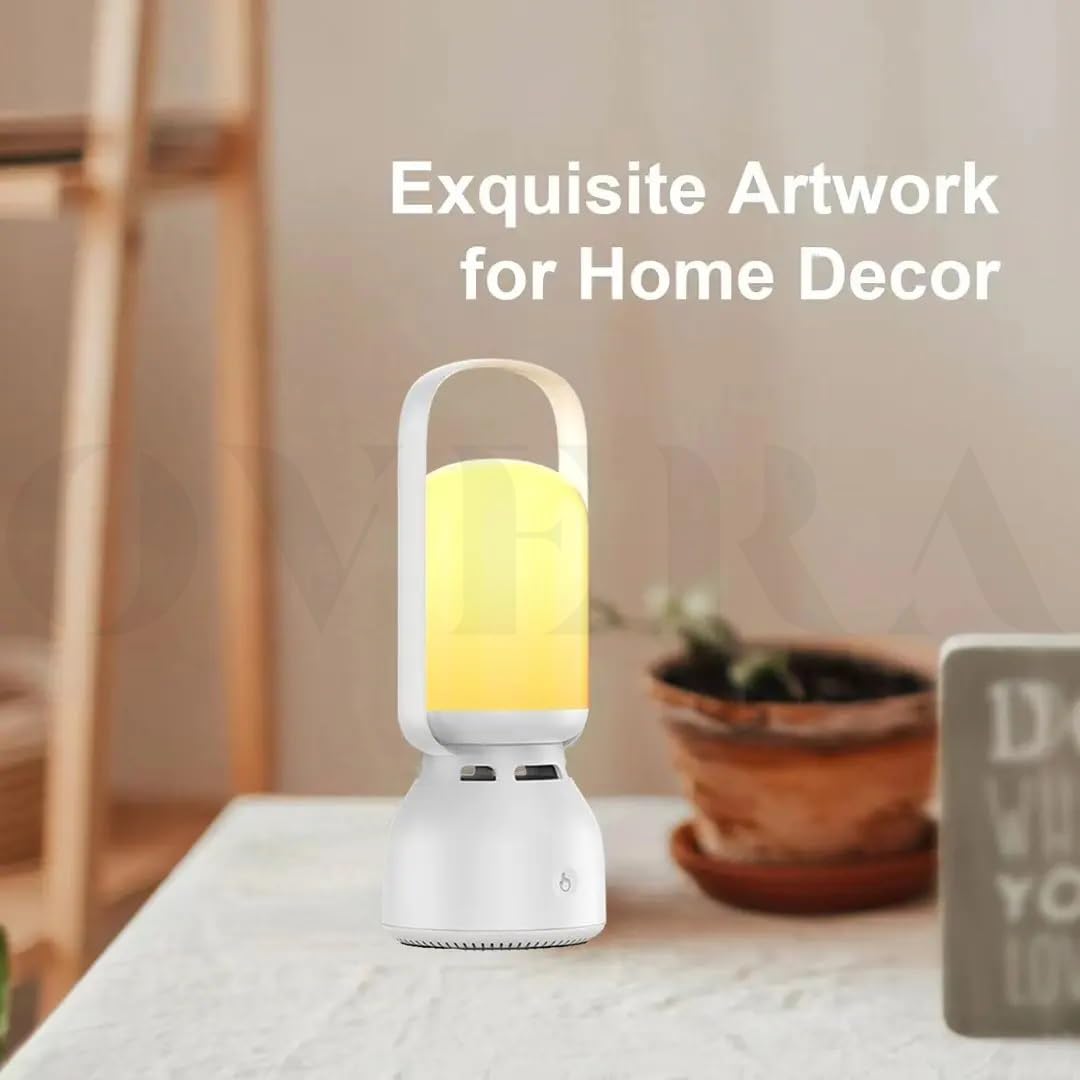 Overa Fashionable Outdoor Hand Lantern Night Type - C Charging Night Lamp Camping, Reading Light Rechargeable, Bluetooth Speakers with led Lantern for Men and Women Gift. 2