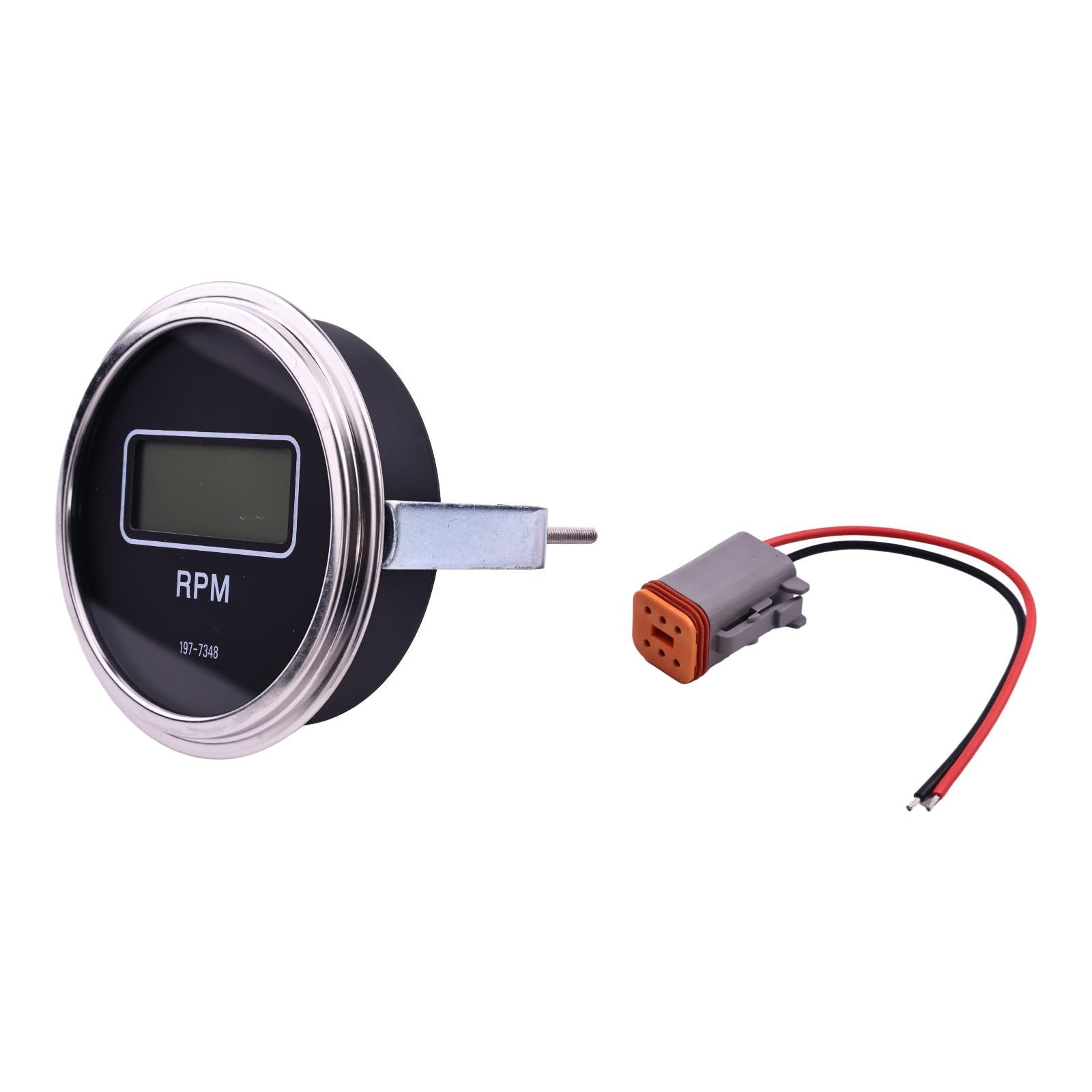 RONGPAS Digital RPM Tachometer 197-7348 1977348 Compatible with