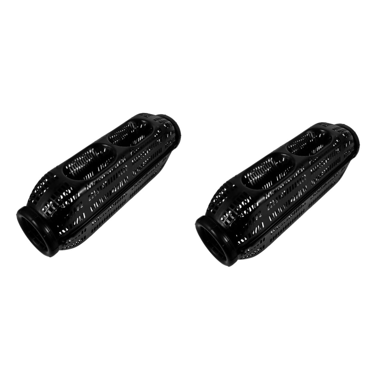 ibasenice gabbia di anguille gabbia di pesca portatile rete per anguille e gamberetti gabbia per esche per lanciatore di esche porta esche da pesca all'aperto plastica Black