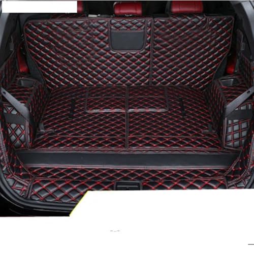 Tapis de coffre finition haut de gamme Nissan Qashqai J11 protection rouge