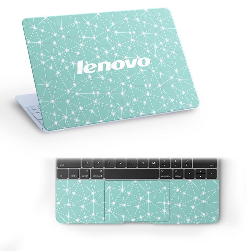 Galaxsia Lenovo D34 Full Vinyl Laptop Skin/Sticker/Cover for 17 to 17.3 Inches Laptops Laminated-Removable-HD Quality Compatible for Lenovo (16.5x11 Inches)