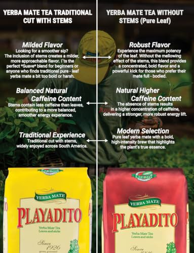 Image of Yerba Mate Playadito 1 kg. | 2.2 lbs. - 2 Pack.