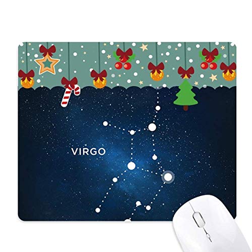Alfombrilla de ratón de Virgo con diseño de constelación del zodiaco para escritorio
