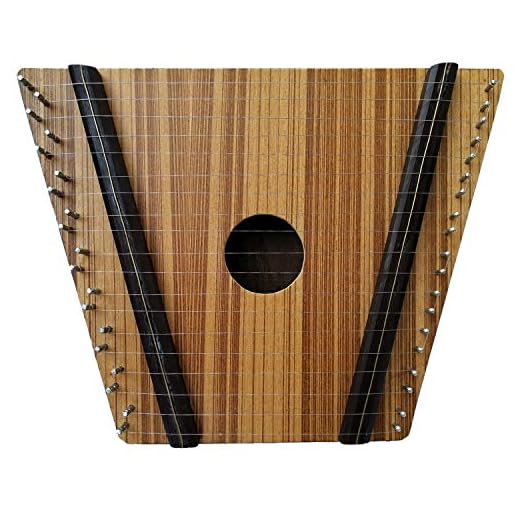 Koyes Music Maker European Lap Harp With Free Bag & 19 String Tuning Key (19 Strings)
