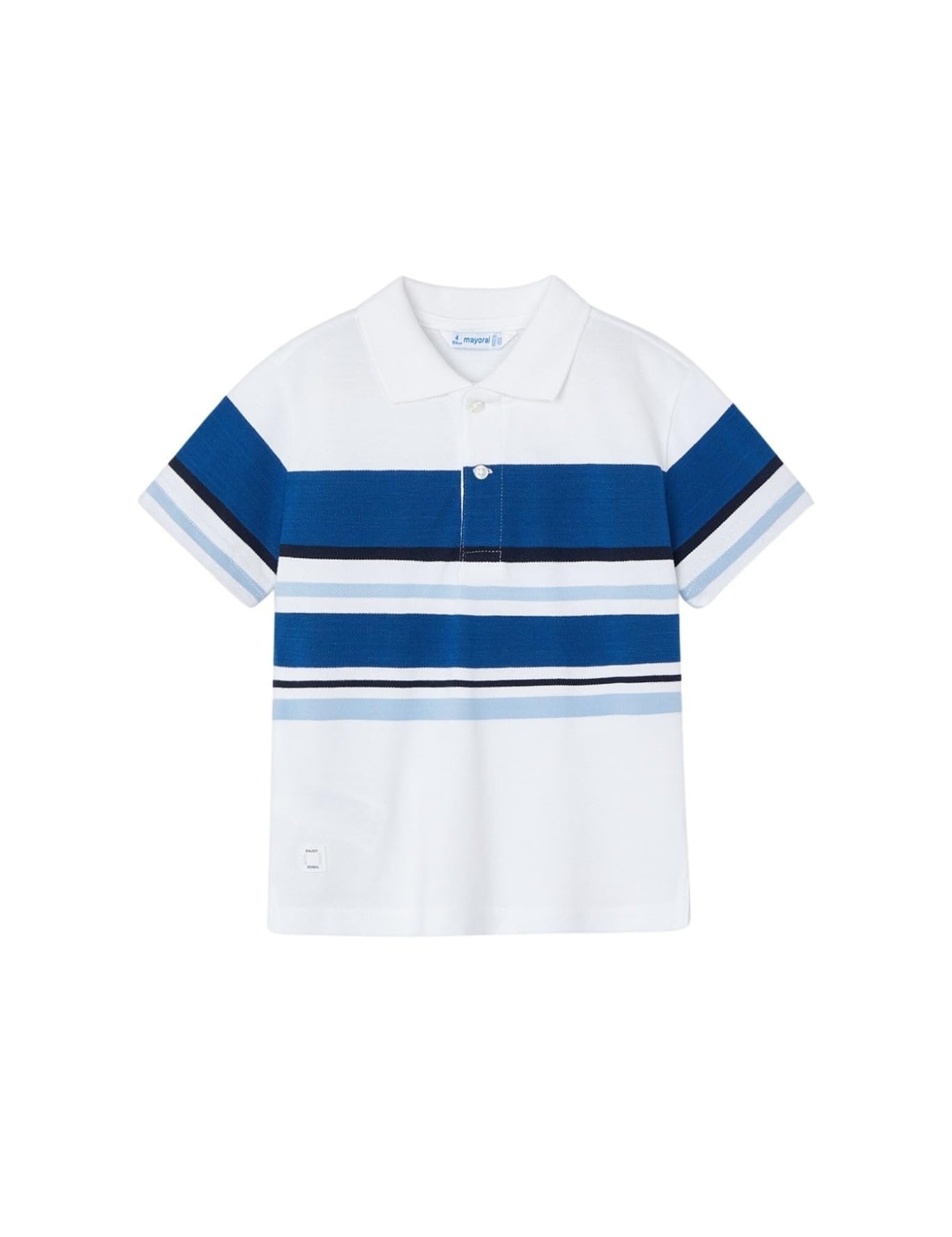 Mayoral Polo m/c Rayas posicionadas para niño