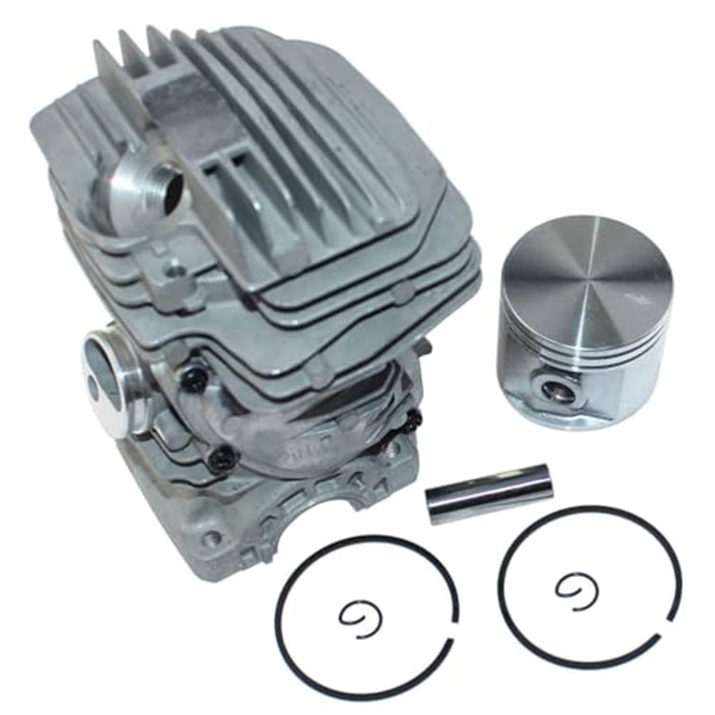 Kit de pistón de cilindro de orificio MS271, 1141-020-1204, construcción de metal, plata, 1 juego