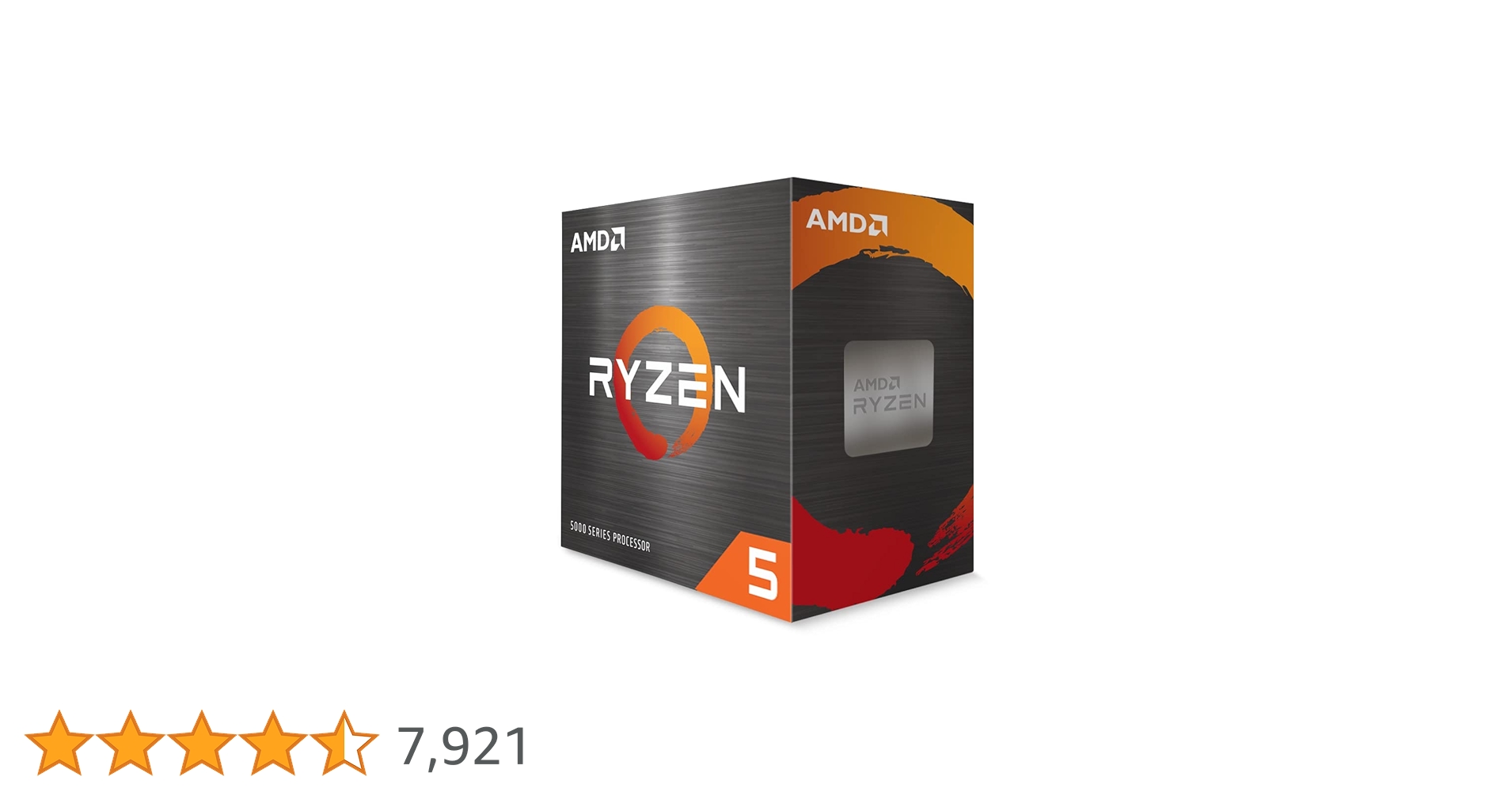 CPU Ryzen 5 5500 with Wraith Stealth Cooler AMD Ryzen 5 5500 Socket AM4 Zen 3 Processor with Wraith