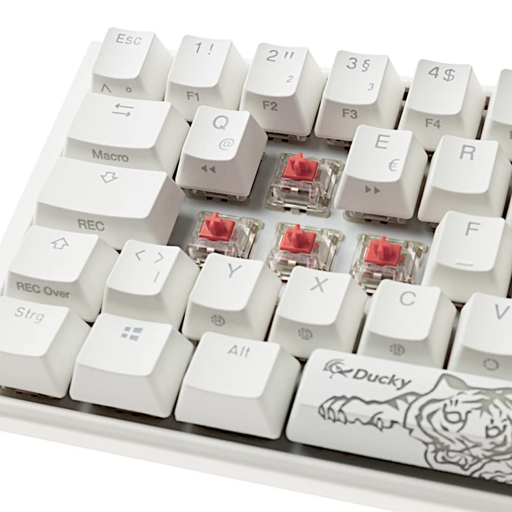 Ducky One 3 Classic Mechanical Keyboard – 60% Mini-Format Mit MX Silent Red Switches