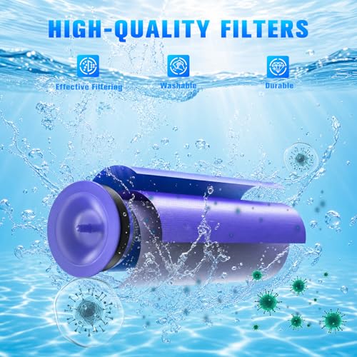 Image of Upgraded 10000mAh 21.6V 229687 Battery Replacement for Dyson V7 Battery with LCD Display Compatible with 225403 SV11 V7 Animal Motorhead Absolute Fluffy Trigger Allergy Handheld Vacuum Cleaners